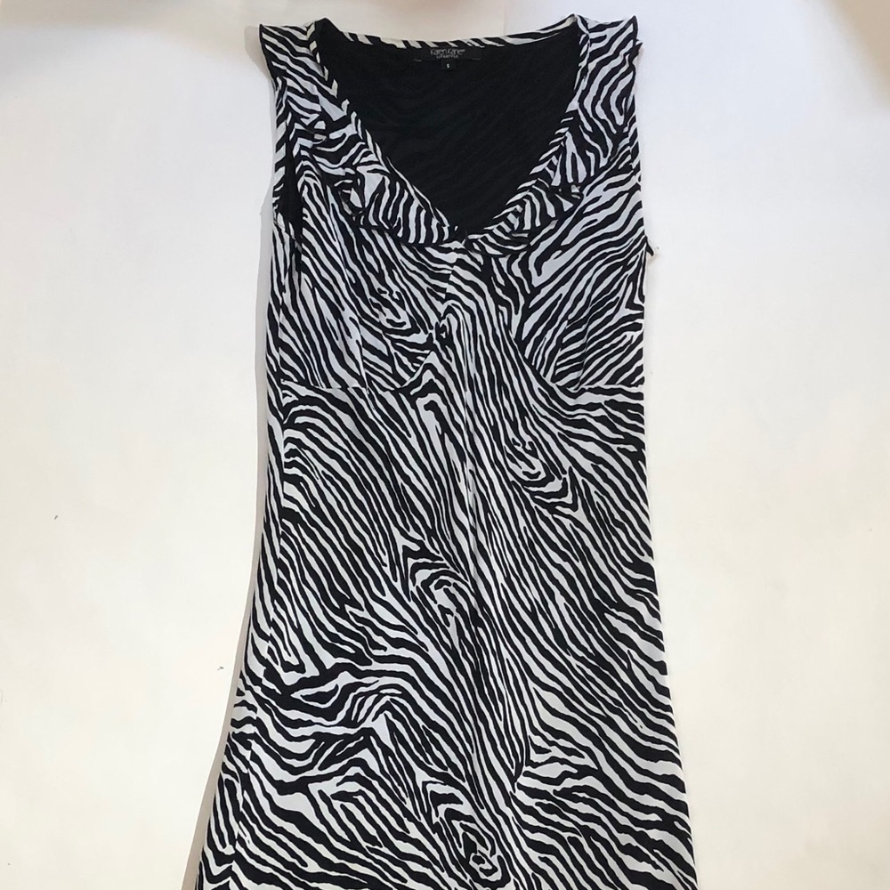 Karen Kane Zebra Ankle Length Dress